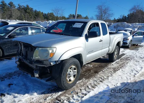 2007 Toyota Tacoma Base V6 from USA, damaged, VIN 5TEUU42N17Z455455